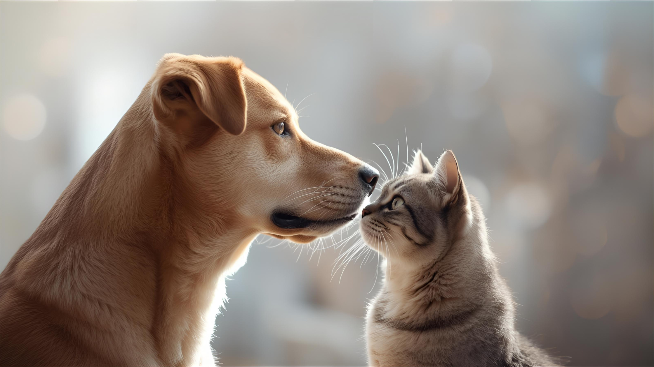 Dog and cat wellness image representing Catalysis science-led pet supplements.