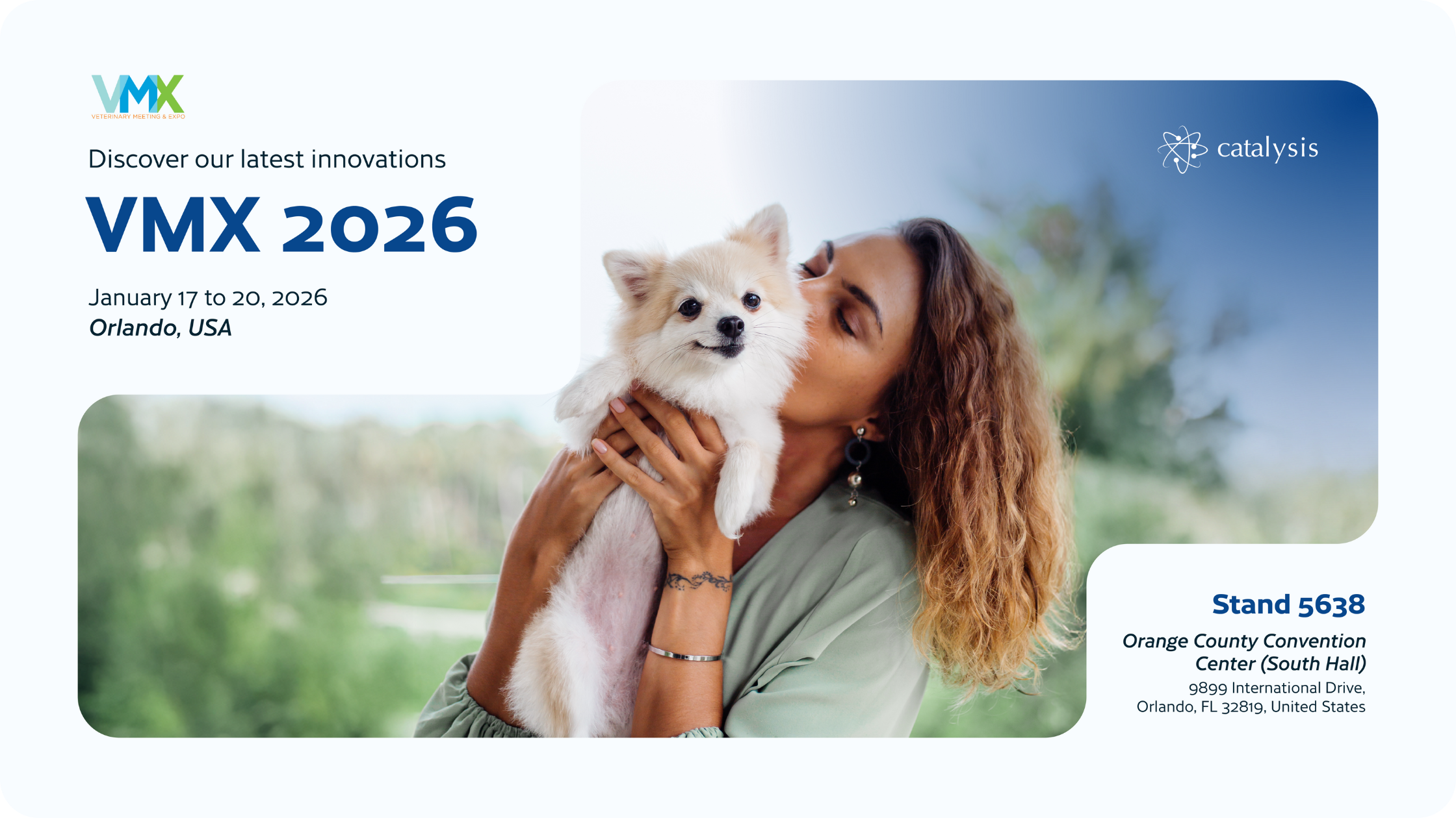 Meet us at VMX 2026 in Orlando to explore our molecular activation line firsthand.