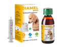 Diamel Pets 150ml oral solution - metabolic and endocrine balance support for dogs and cats by Catalysis